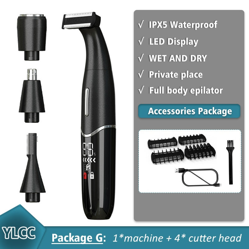 Intimate Areas Haircut Precision Shaver Men Line