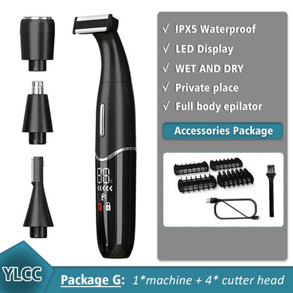 Intimate Areas Haircut Precision Shaver Men Line