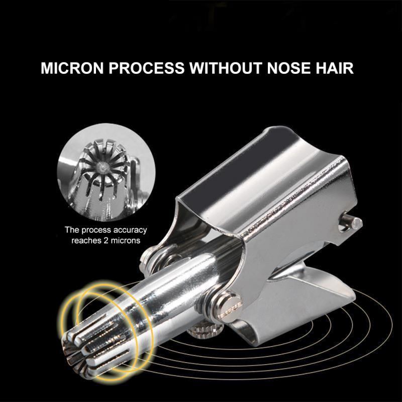 Nose Hair Scissors Manual Trimmer Men To Shave