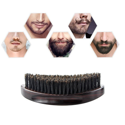 MAN Brush Boar Bristle Wave Brush Hair Combs