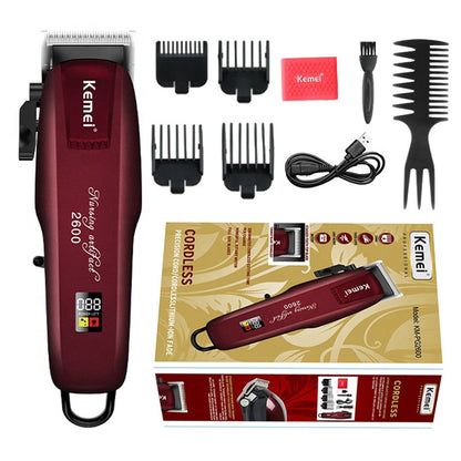 Rechargeable Hair Clipper Machine Electric Hair Trimmer Beard