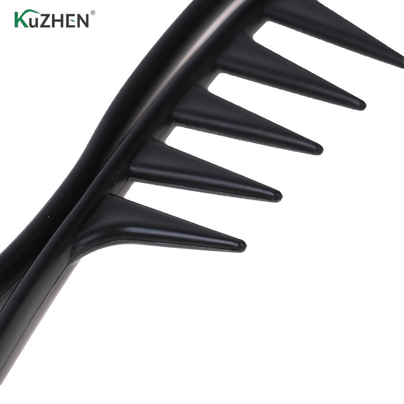 Hairstyle Wide Teeth Hairbrush Fork Comb