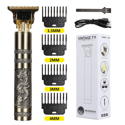 Kemei Hair Clipper Beard Trimmer and Beard Shaver Set USB Rechargeable