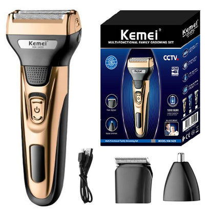 Grooming kit electric shaver for men beard hair trimmer electric razor