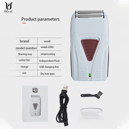 Rechargeable Cordless for Men Twin Blade Reciprocating