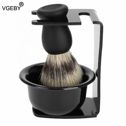 3 In 1 Men Beard Shaving Set Professional Brush