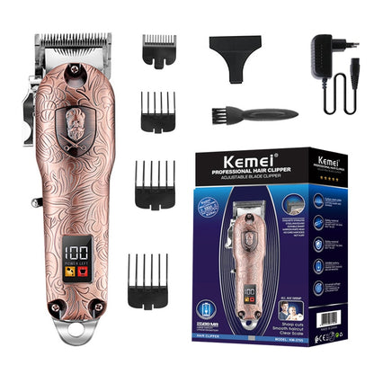 Adjustable cordless hair trimmer