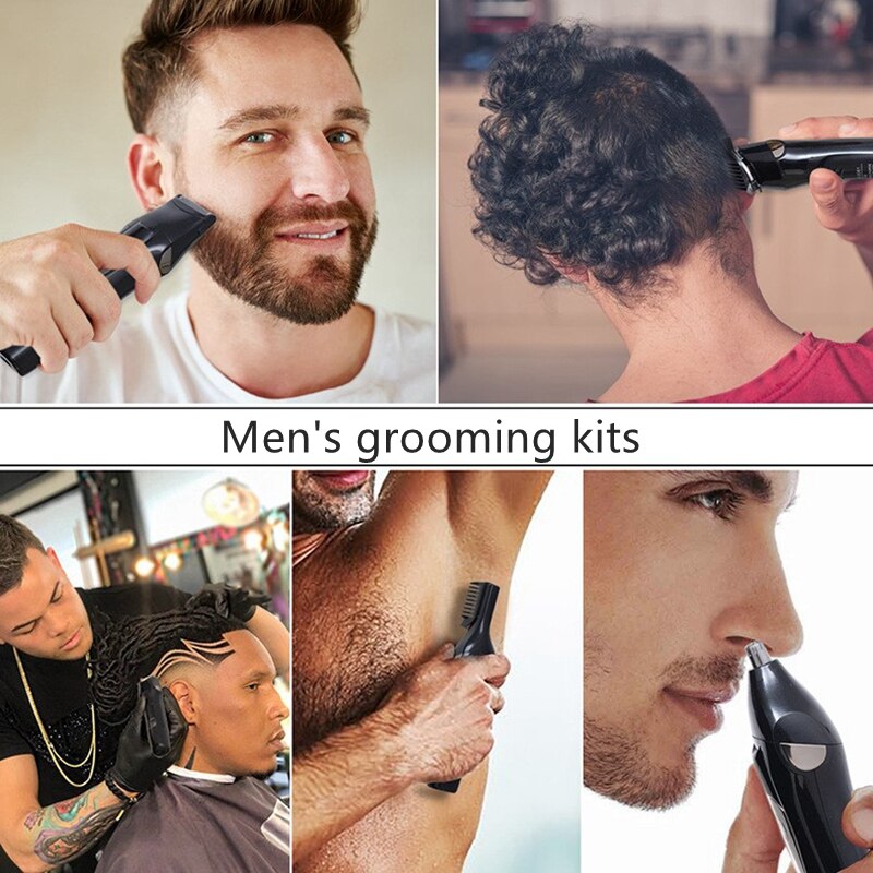 Hair trimmer for men grooming kit