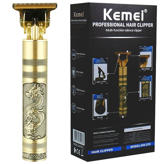 Original Kemei Men's Professional Metal Housing Finishing Edging Hair Trimmer