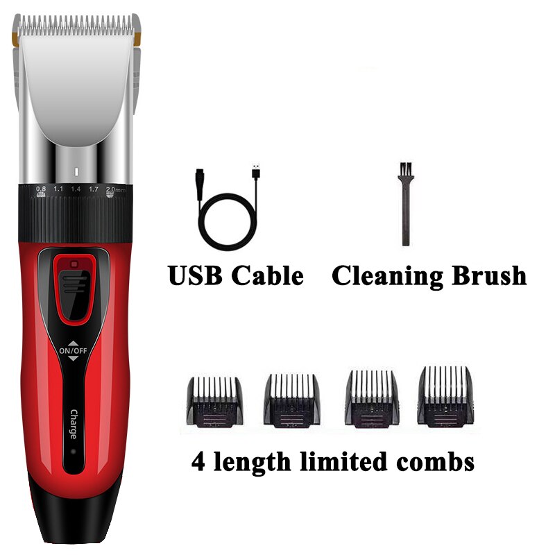 Hair Clipper Set Rechargeable Cutting