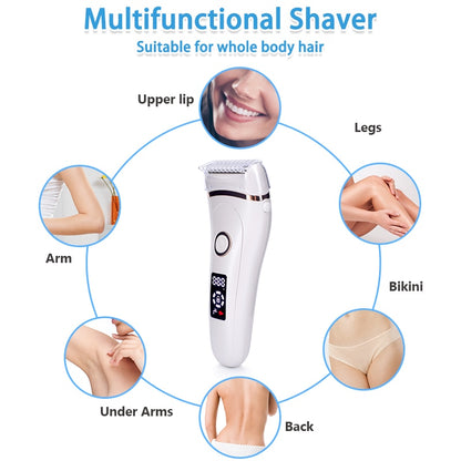 Women Painless Electric Epilator Beard