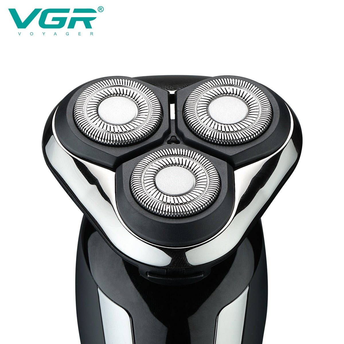 VGR wet dry electric shaver for men rotary beard