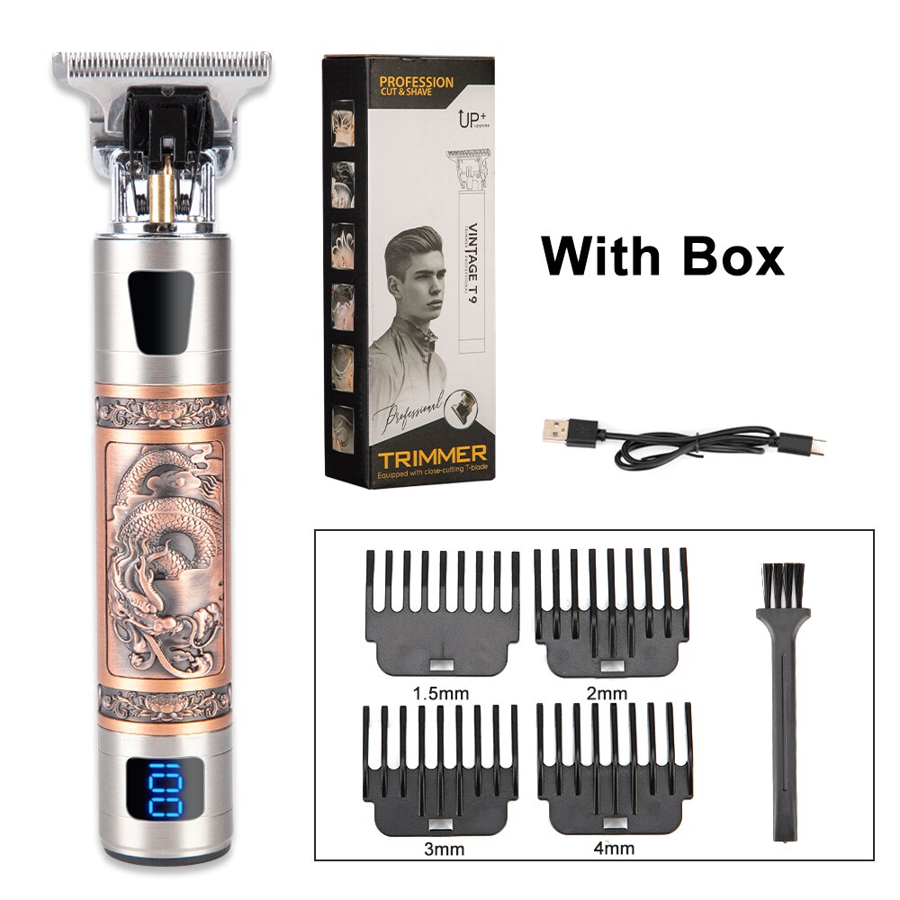 Wireless Cutting Machine Beard Trimmer Shaving Barber Hair Clipper