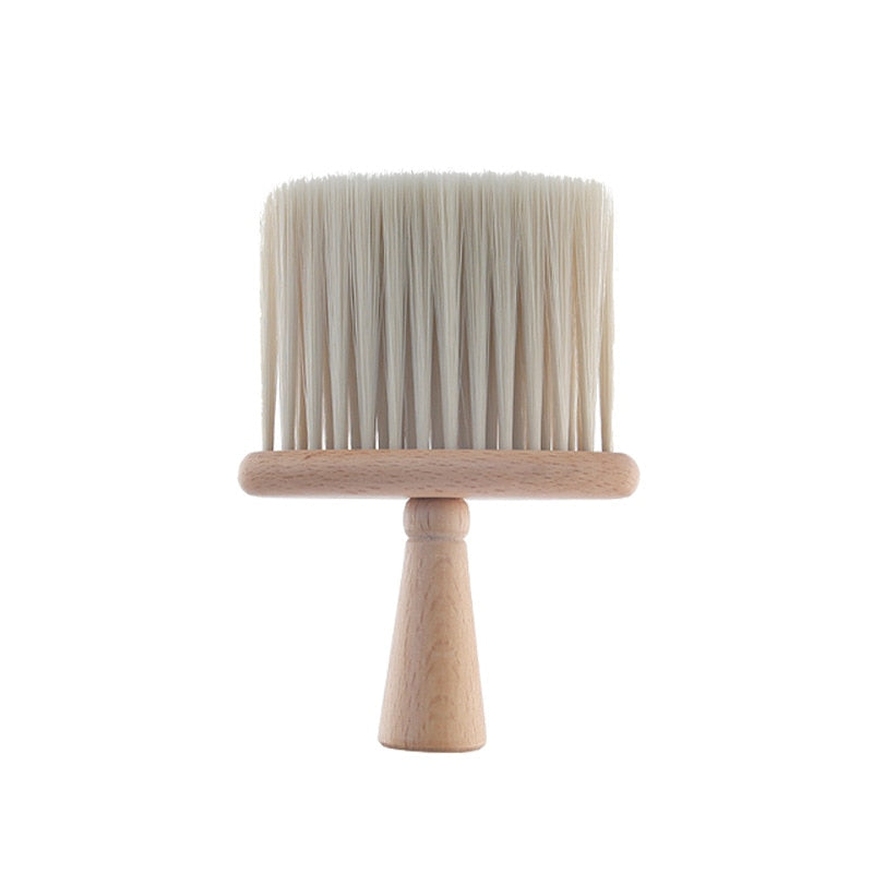 Hairdressing Hair Clean Brush Soft Wood Handle