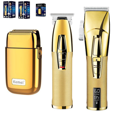 Professional Hair Cutting Machines Electric Clipper Trimmer and Shaver