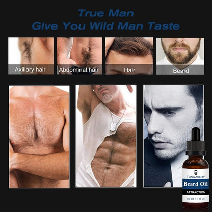 Best Seller Growth Beard Oil Grow Beard Thicker More Full Thicken Beard