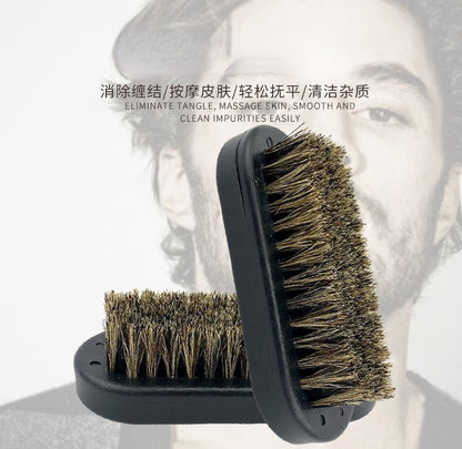 Beard Brush With Boar Bristle