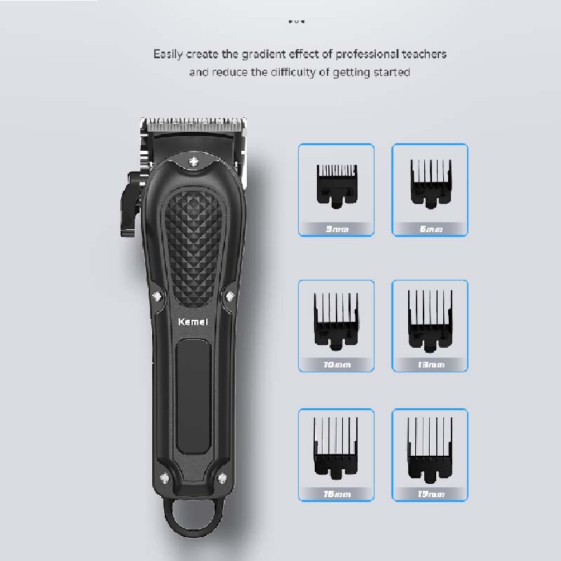 Adjustable hair clipper for men professional hair trimmer electric beard