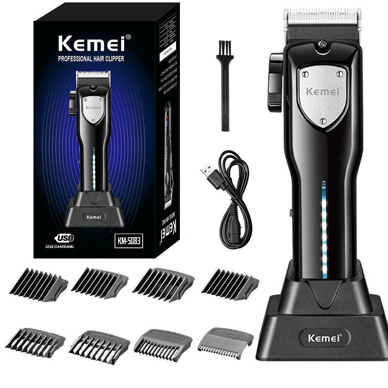 Original Kemei Professional Hair Clipper Barber Hair Trimmer For Men