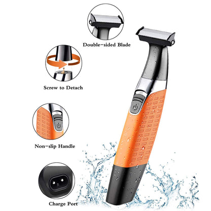 Rechargeable Beard Trimer Waterproof Razor