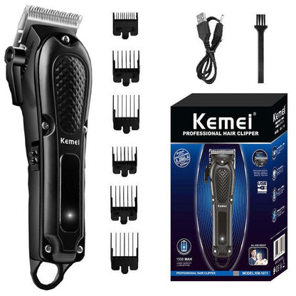 Rechargeable hair clipper cordless beard hair trimmer for men