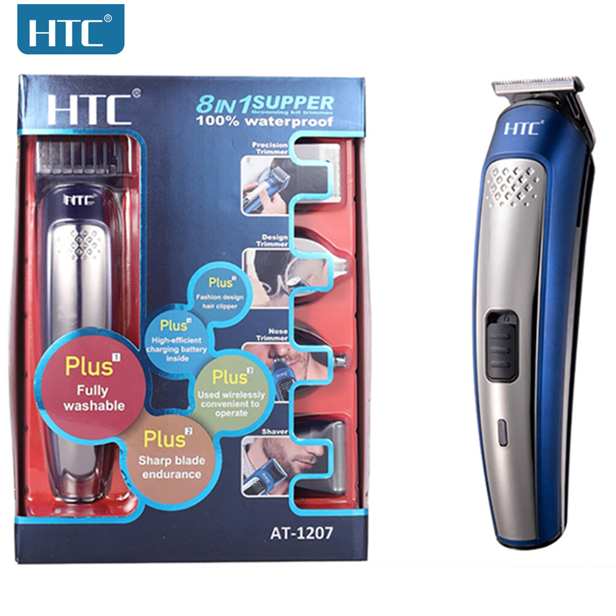 Multi-Functional Groom Kits Rechargeable Hair Trimmer