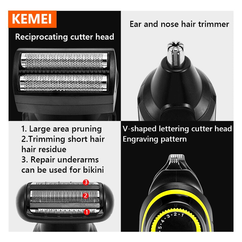 Multifunction Hair Clipper Trimmer