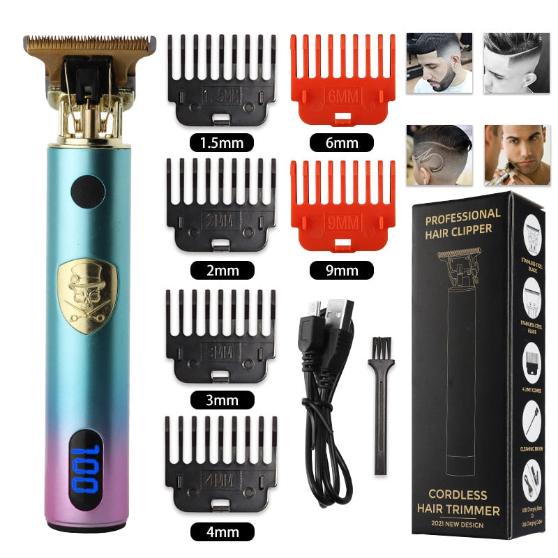 USB T9 Hair Clipper Professional Electric