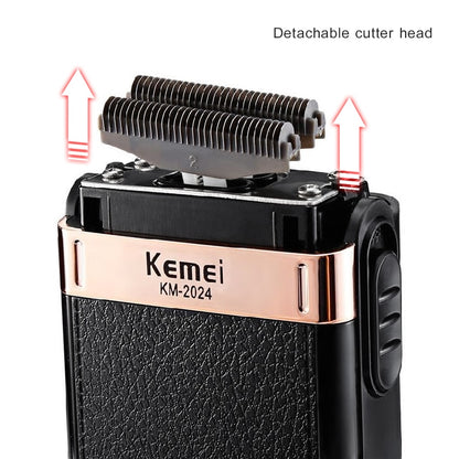 Electric Shaver for Men Twin Blade Waterproof Reciprocating Cordless Razor