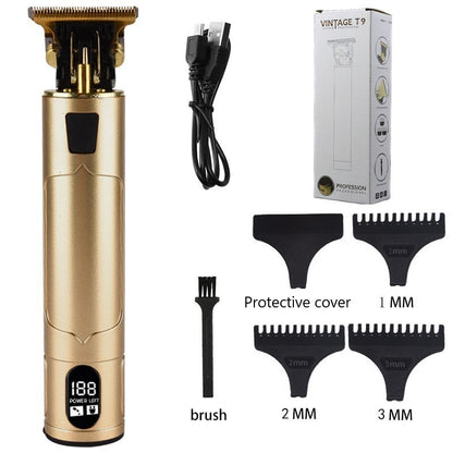 Electric T9 Hair Trimmer Cordless Shaver