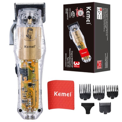 Original Kemei Adjustable Cordless Hair Clipper For Men