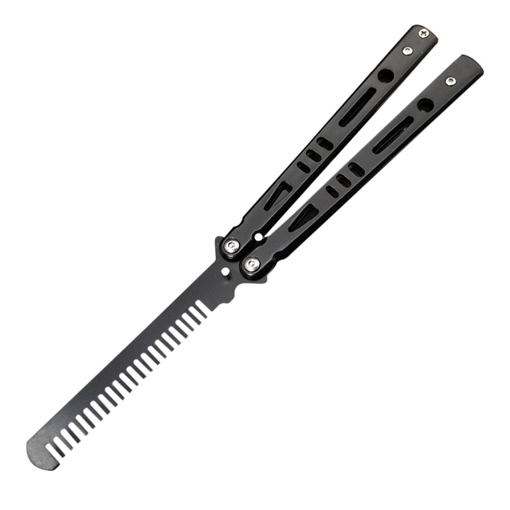 1pcs Foldable Comb Stainless Steel Practice Training