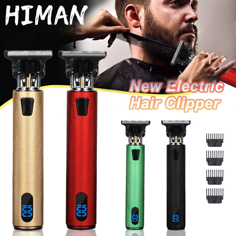 Electric Hair Clipper Rechargeable Shaver