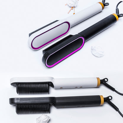 Multifunctional Hair Straightener Brush Men Beard