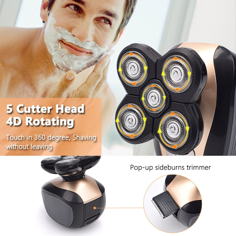 5 in 1 Rechargeable Electric Shaver