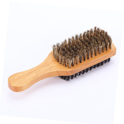 Beard Brush Men Mustache Comb Double-sided