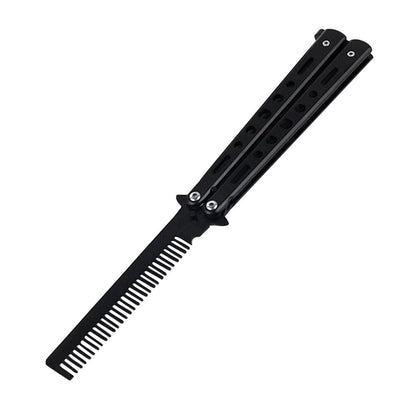 1pcs Foldable Comb Stainless Steel Practice Training