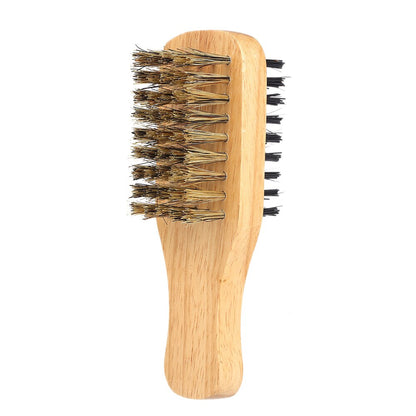 Beard Brush Men Mustache Comb Double-sided