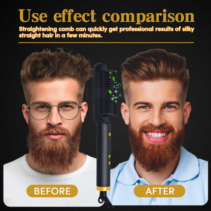 Men Beard Straightener Multifunctional Hair Straightener