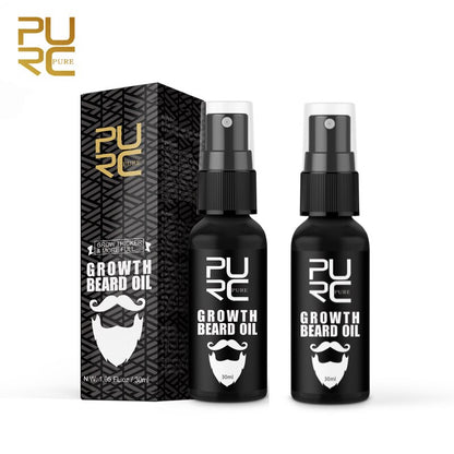 30ml PURC Beard Growth Oil Set Grow Beard