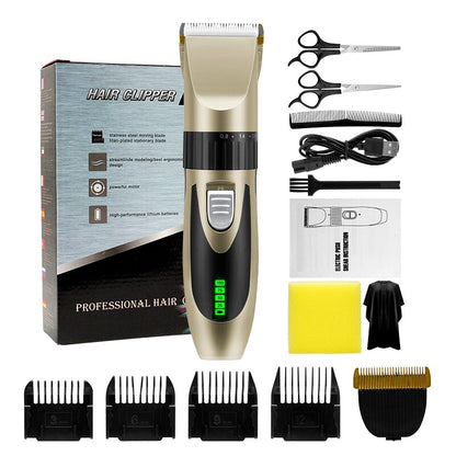 Wireless Hair Cutting Kit Beard Trimme