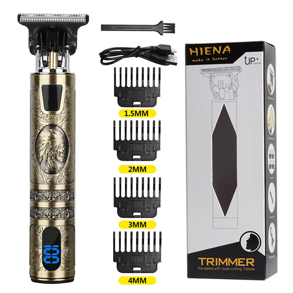 USB Electric Hair Cutting Machine Rechargeable Professional Beard Trimmer