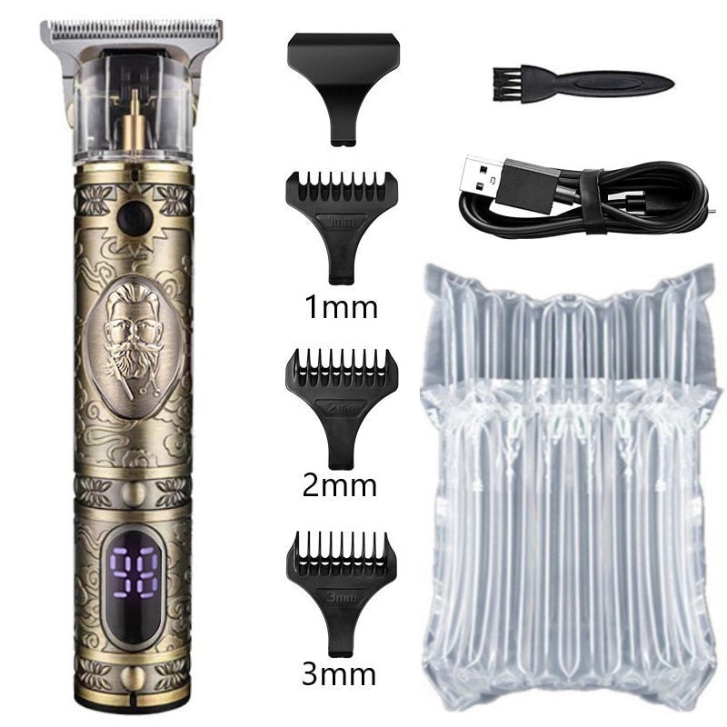 700B Electric Pro Li Clippers Barber 0mm Hair Trimmer Haircut Shaver