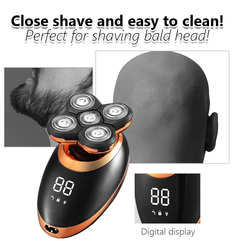 Waterproof Electric Shaver Razor