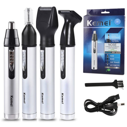 Origina 4in1 Rechargeable Nose Ear Hair Trimmer