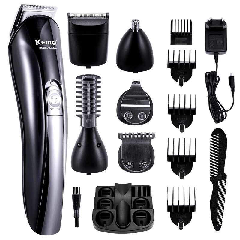 6 in 1 Electric Hair Clipper Shave Razor