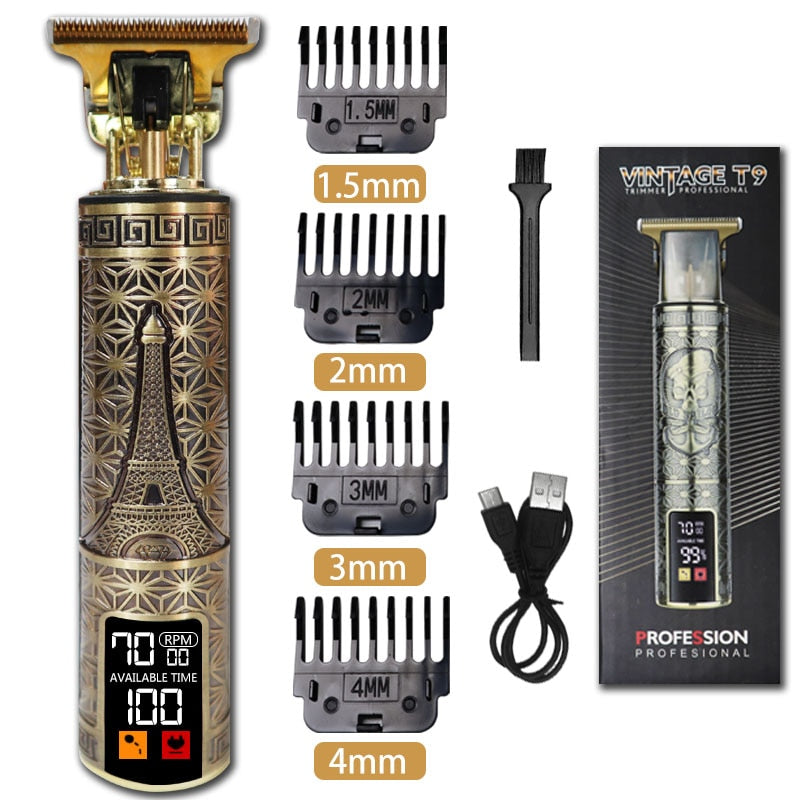 T9 Men's Electric shaver Beard trimmer for men hair clipper type blade clipper