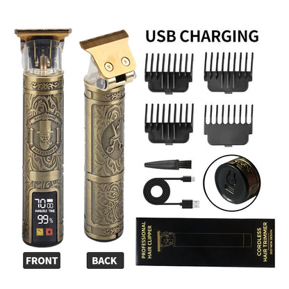 Rechargeable Hair Clipper Man Shaver Trimmer