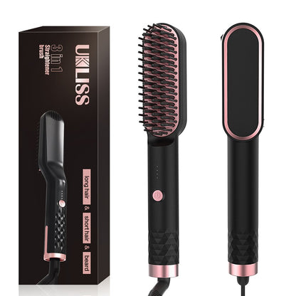 3 in 1 Multifunctional Hair Straightener Comb Brush