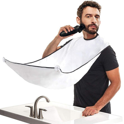 Beard Shaving Apron Care Clean Hair Bibs Shaver Cleaner